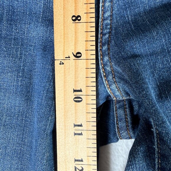Levis Womens‎ 512 Perfectly Slimming Straight Leg Jeans Blue Mid Rise 10M 30x32 - Picture 10 of 12